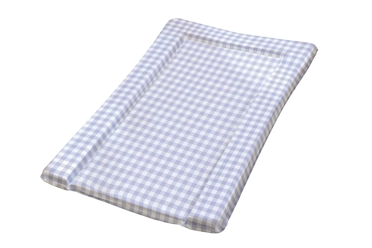 Saltea infasat M Saltea infasat Bebeluca M 38x70cm Blue Gingham