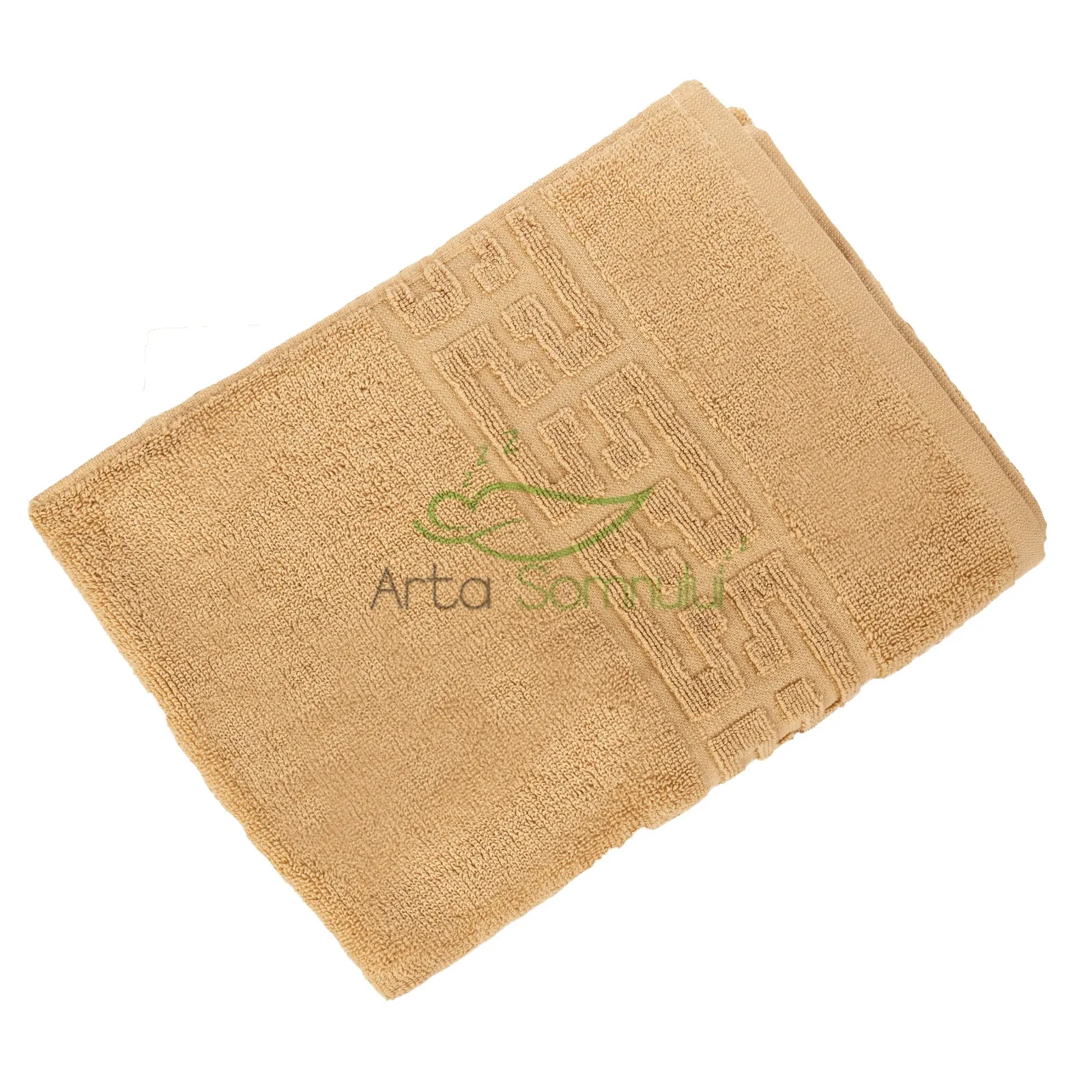 Prosop Bumbac Greek Border Cappuccino 50×90cm Prosop Bumbac Greek Border Cappuccino 50×90cm