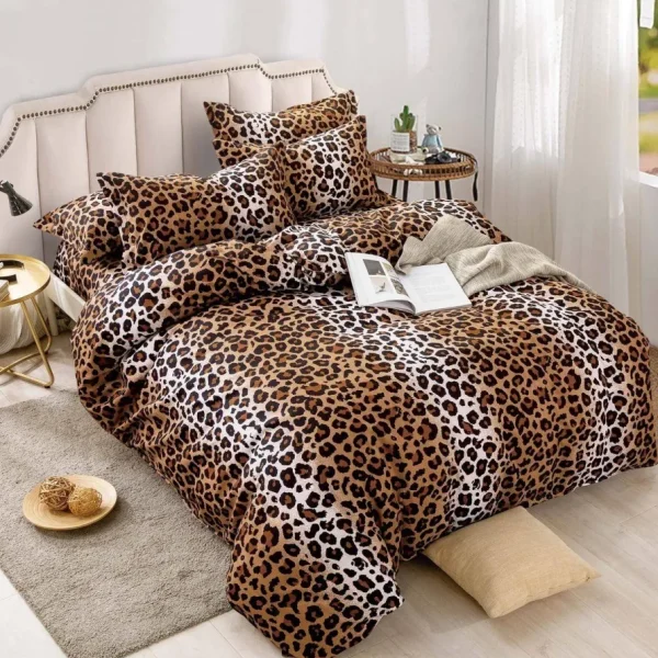 Lenjerie de pat Finet 6 piese cu elastic JLF49