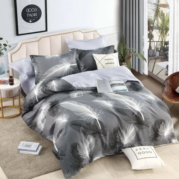 Lenjerie de pat Finet 6 piese cu elastic JLF04