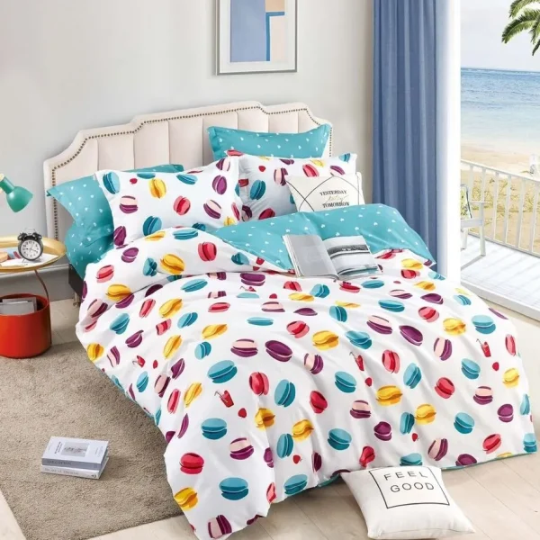 Lenjerie de pat Finet 6 piese cu elastic JLF10