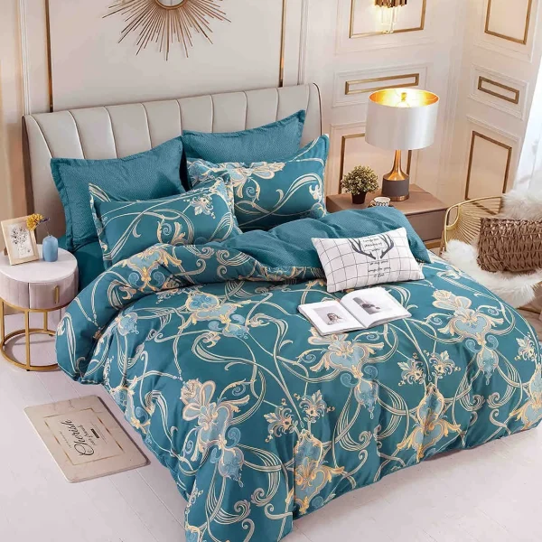 Lenjerie de pat Finet 6 piese cu elastic JLF26