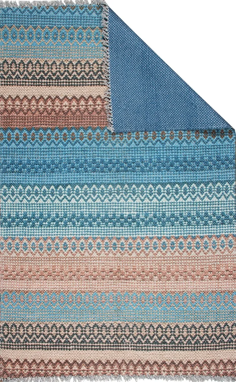 Covor Eko rezistent Covor Eko rezistent, BD 04 - Blue, 100% poliester, 150 x 230 cm