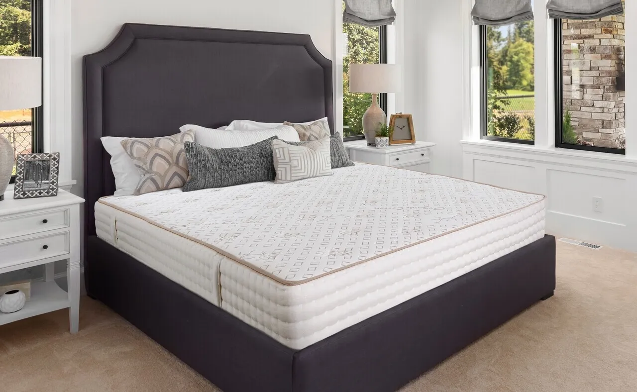 Saltea Premium Organic Cotton Pocket Memory 7 Zone de Confort 90x200 cm Saltea Premium 90x200 cm Organic Cotton Pocket Memory 7 Zone de Confort