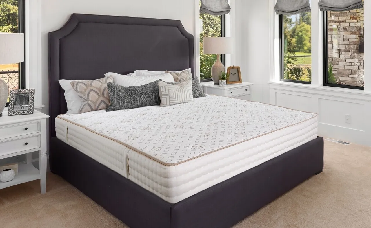 Saltea Premium Organic Cotton Pocket Memory 7 Zone de Confort 160x190 cm Saltea Premium 160x190 cm Organic Cotton Pocket Memory 7 Zone de Confort