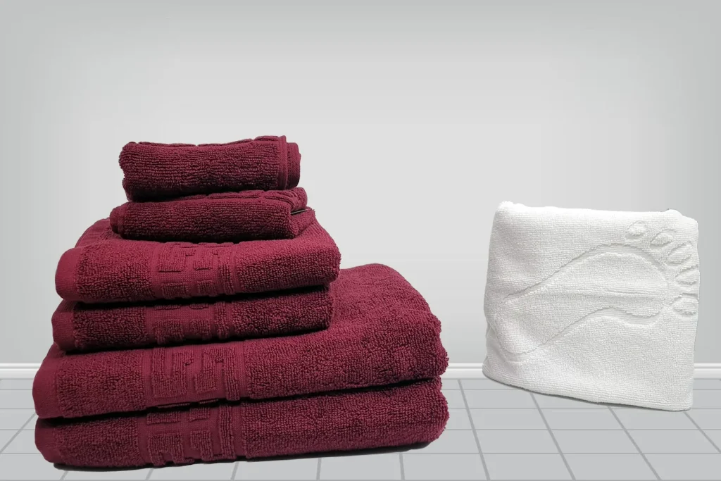 Black Friday Set 7 Prosoape Bumbac Pakistanez Greek Border Burgundy