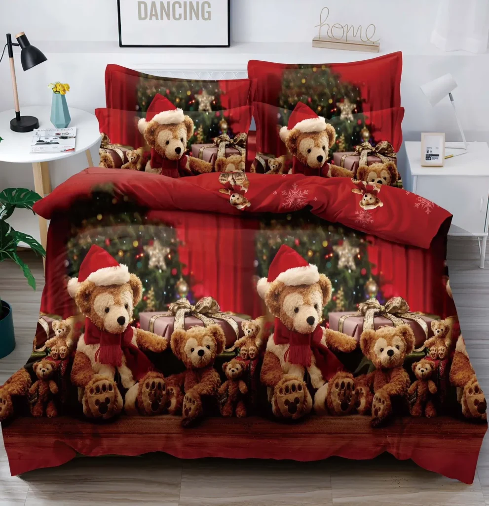 Black Friday Lenjerie Craciun Finet Bumbac 6 Piese XMS-11