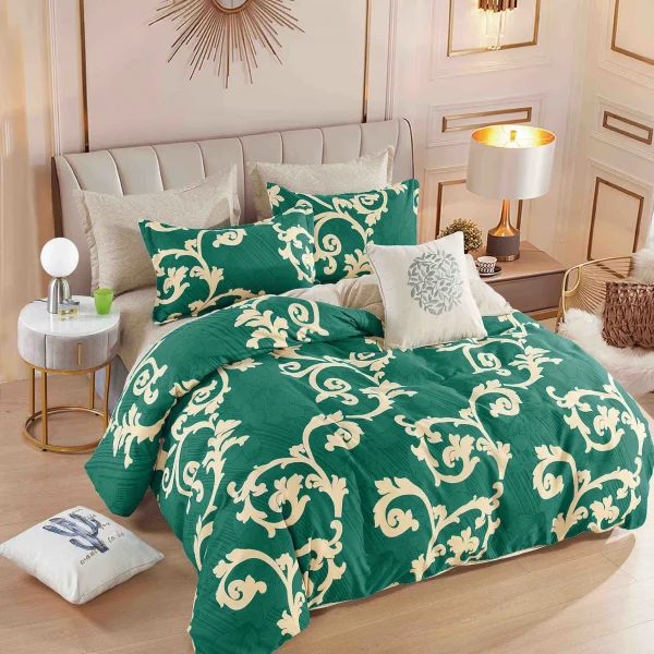 Lenjerie de pat Finet 6 piese cu elastic JLF122