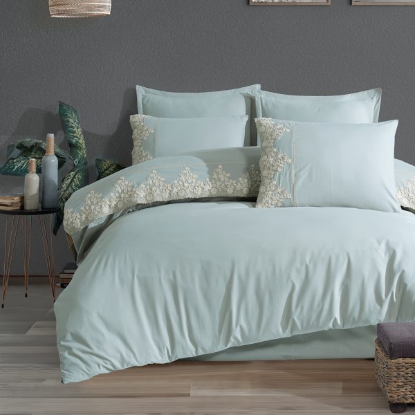 Lenjerie Pucioasa Jaquard 100% bumbac (OSELA V5) 6 piese