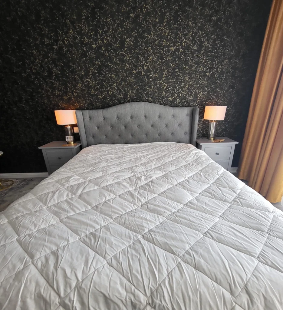 Black Friday Pilota Lana Merino Comfort | 800 g/mp | 140x210 cm | 4 anotimpuri | alb