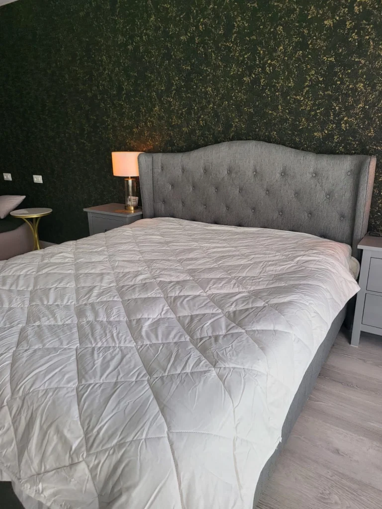 Black Friday Pilota Lana Merino Comfort | 800 g/mp | 180x220 cm | 4 anotimpuri | alb