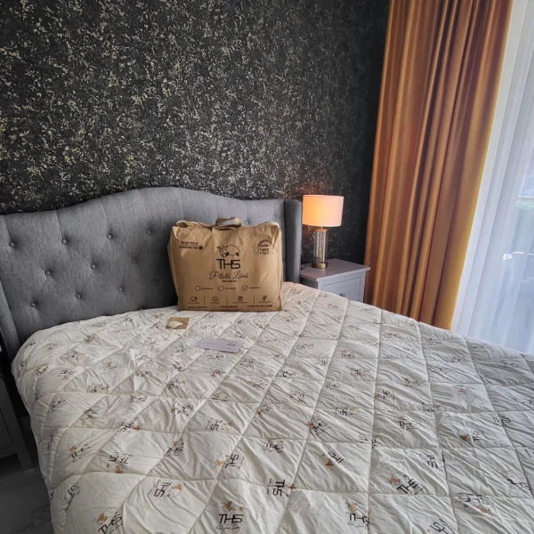 Pilota Lana Merino Comfort | 800 g/mp | 180x220 cm | 4 anotimpuri | crem/oita