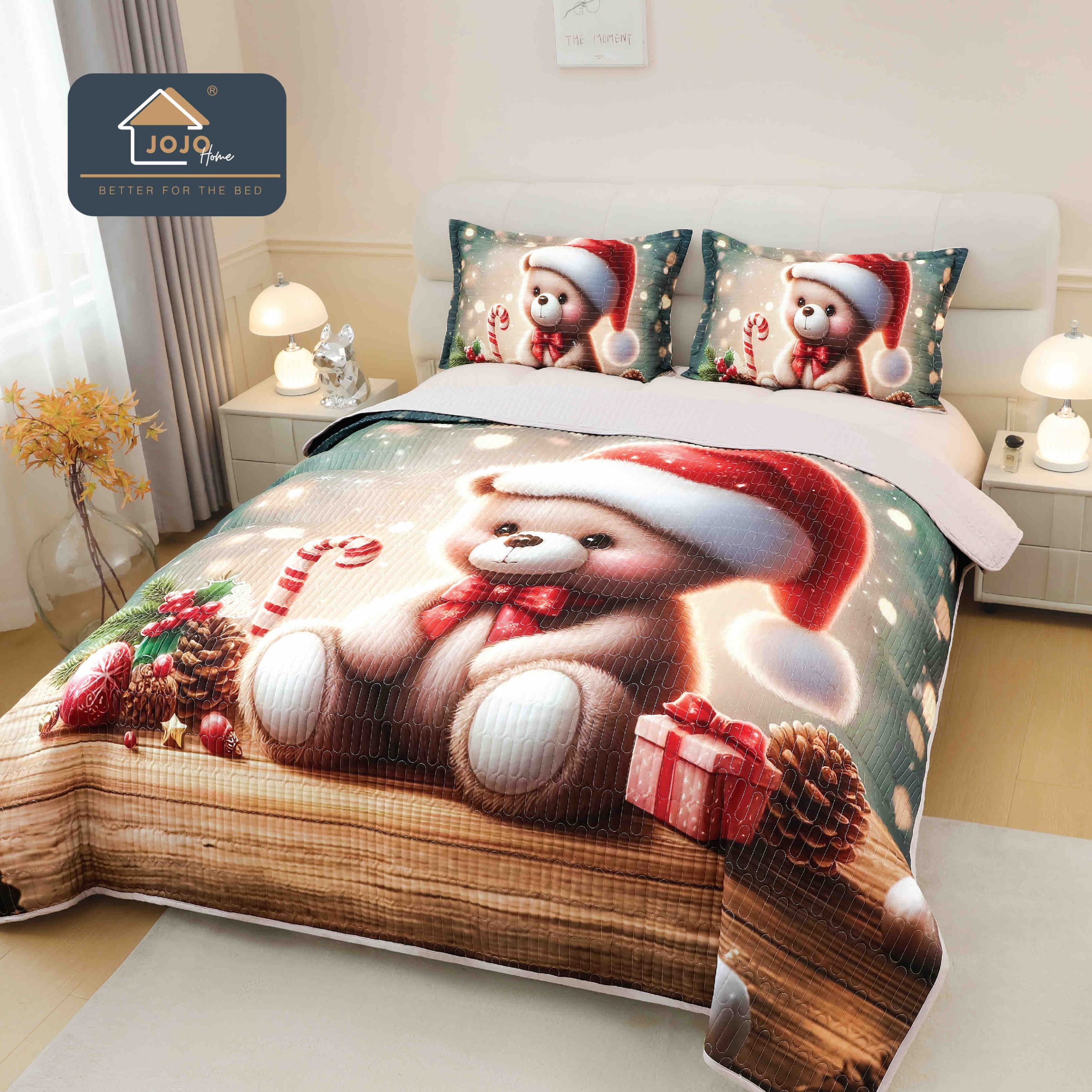 Set Cuvertură de Pat Crăciun 5D Set Cuvertură de Pat Crăciun 5D
