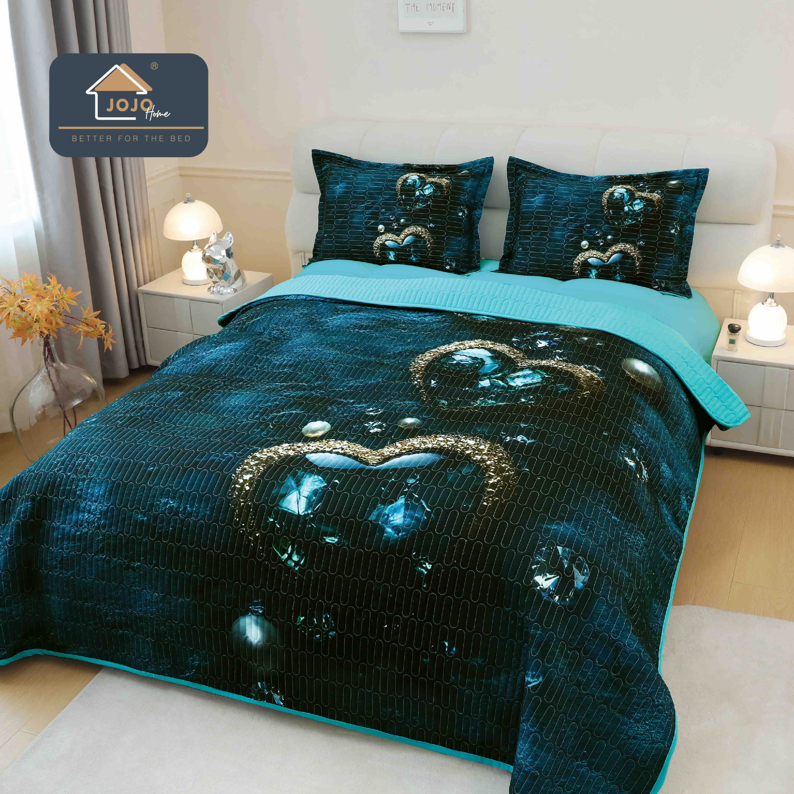 Cuvertură de pat imprimare digitală Cuvertură de pat imprimare digitală