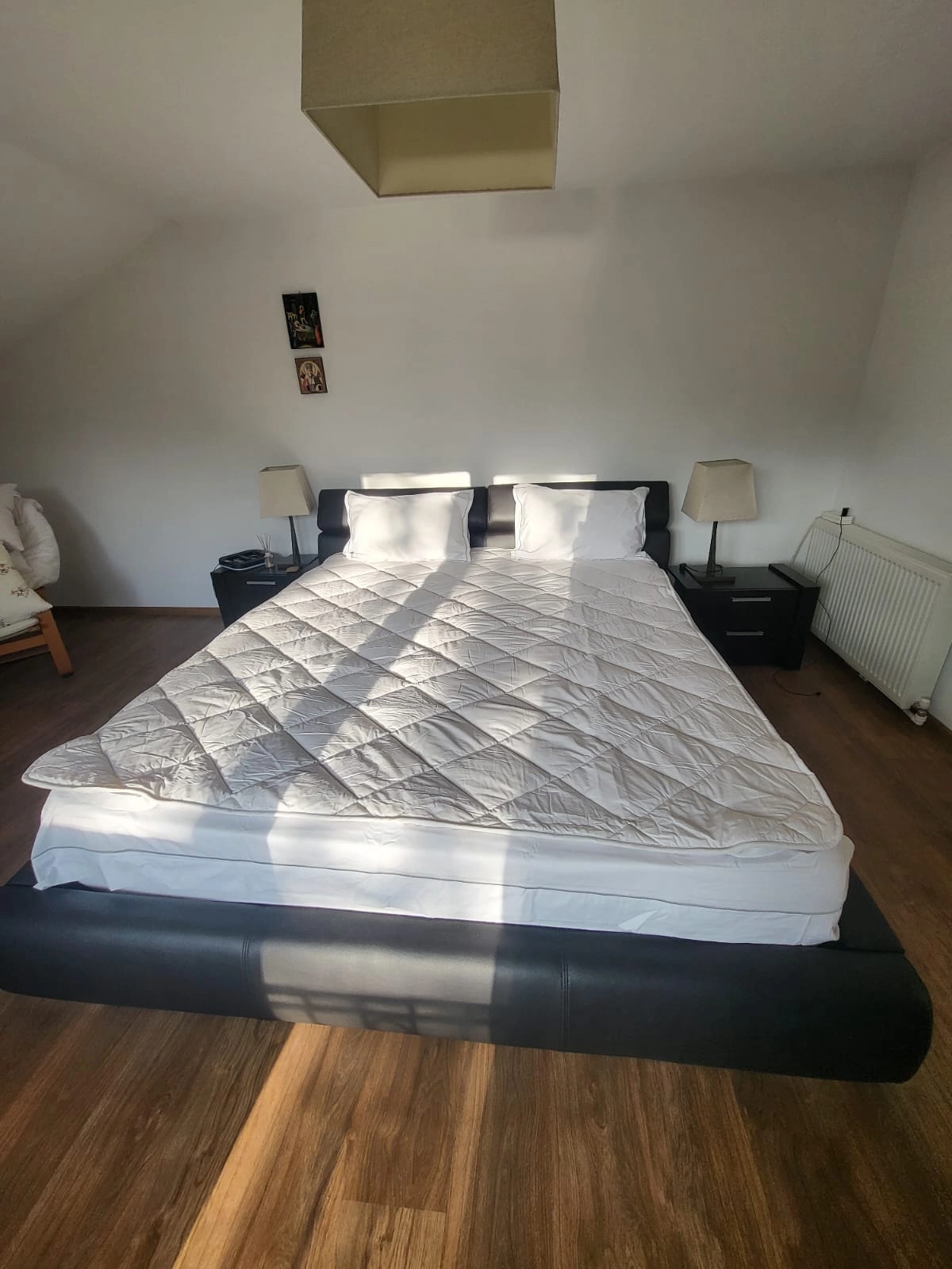 Protecție Saltea Lana Merino | 950 g/mp | 140x200 cm | alb/uni Protecție Saltea Lana Merino | 950 g/mp | 140x200 cm | alb/uni