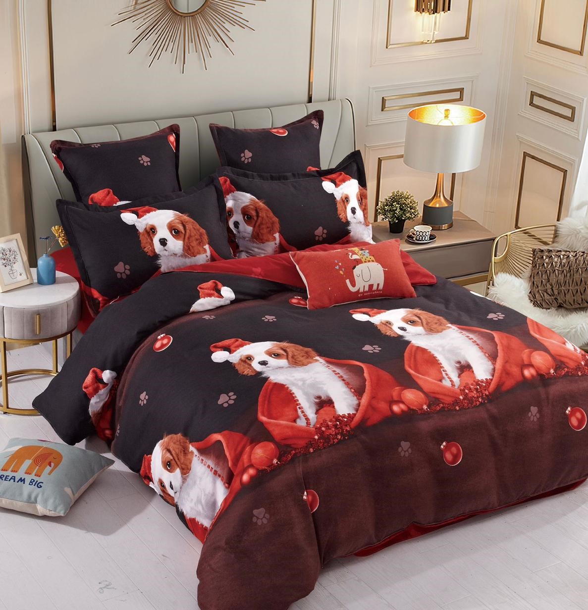 Lenjerie Craciun Single (O Persoana) Finet Bumbac Lenjerie Craciun Single (O Persoana) Finet Bumbac