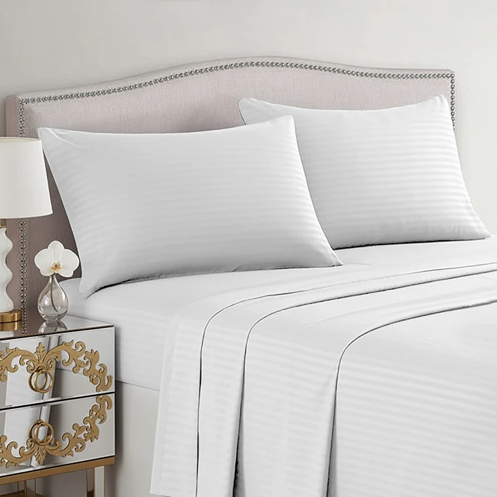 Lenjerie hotelieră Damasc King Size Bumbac Satinat 230x260 cm Lenjerie hotelieră Damasc King Size Bumbac Satinat 230x260 cm