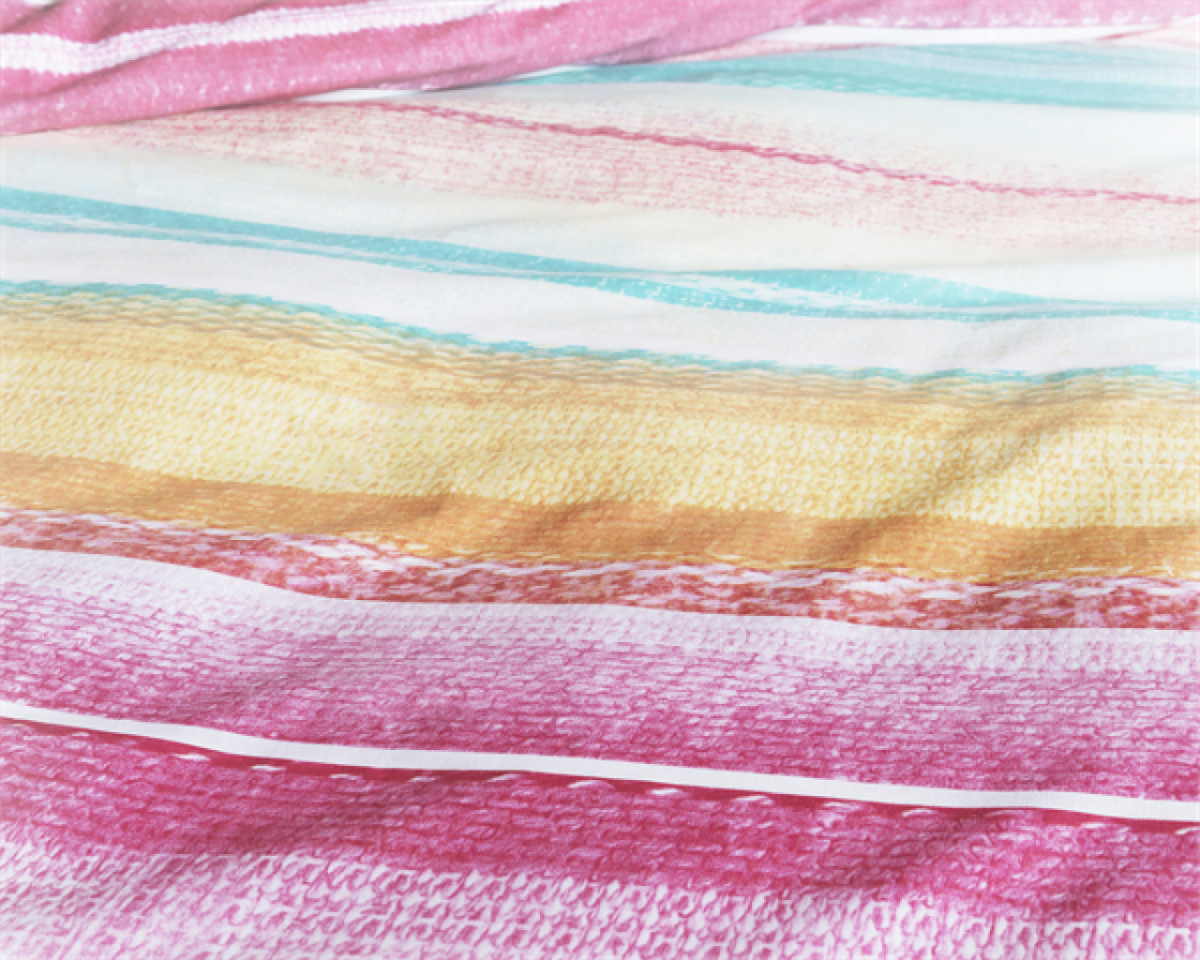 Lenjerie pat dubla Royal Textile 3 piese bumbac ranforce Kimli Multi