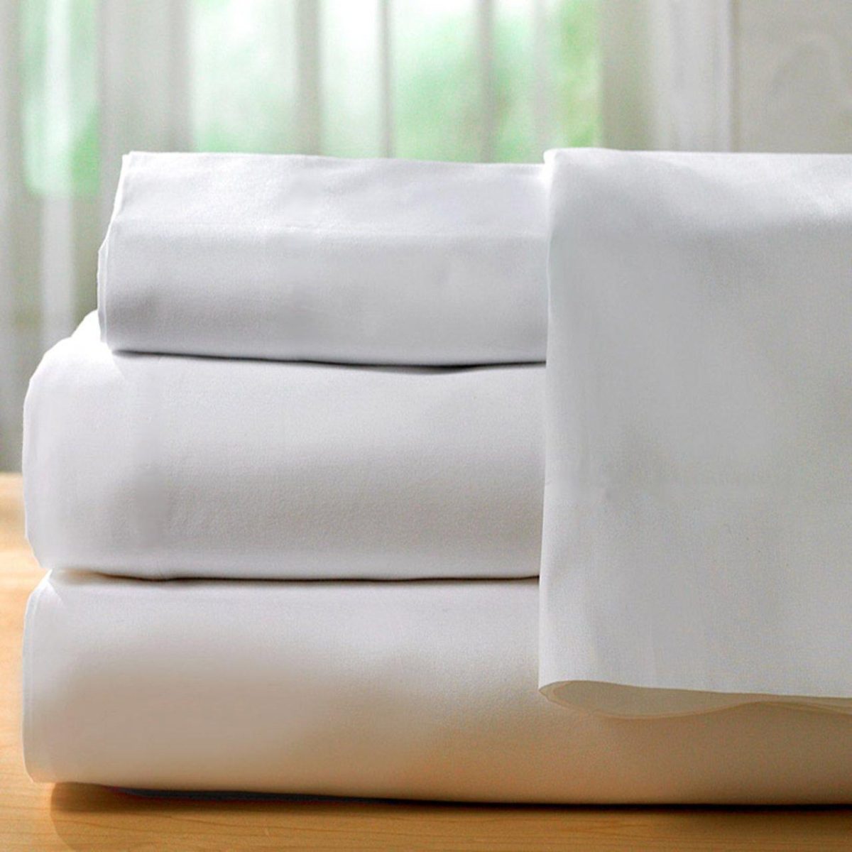 Lenjerie single 3 piese Boutique Percale Premium alb