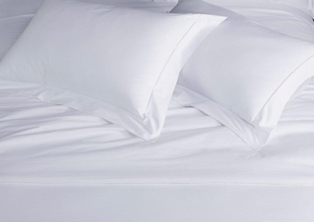 Lenjerie single 3 piese Boutique Percale Premium alb
