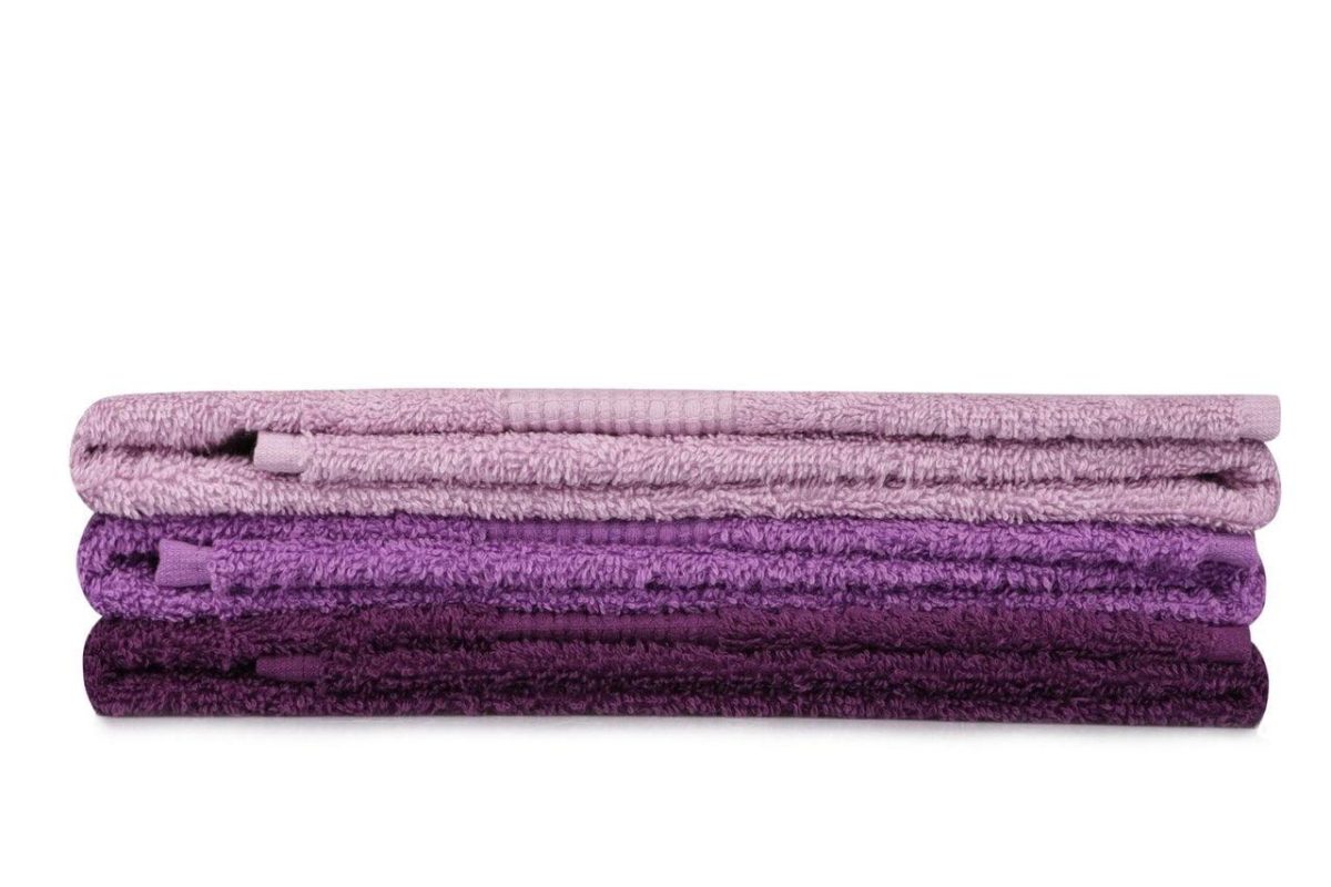Set 3 prosoape baie 50x100cm Beverly Hills Polo Club Lilac/Purple