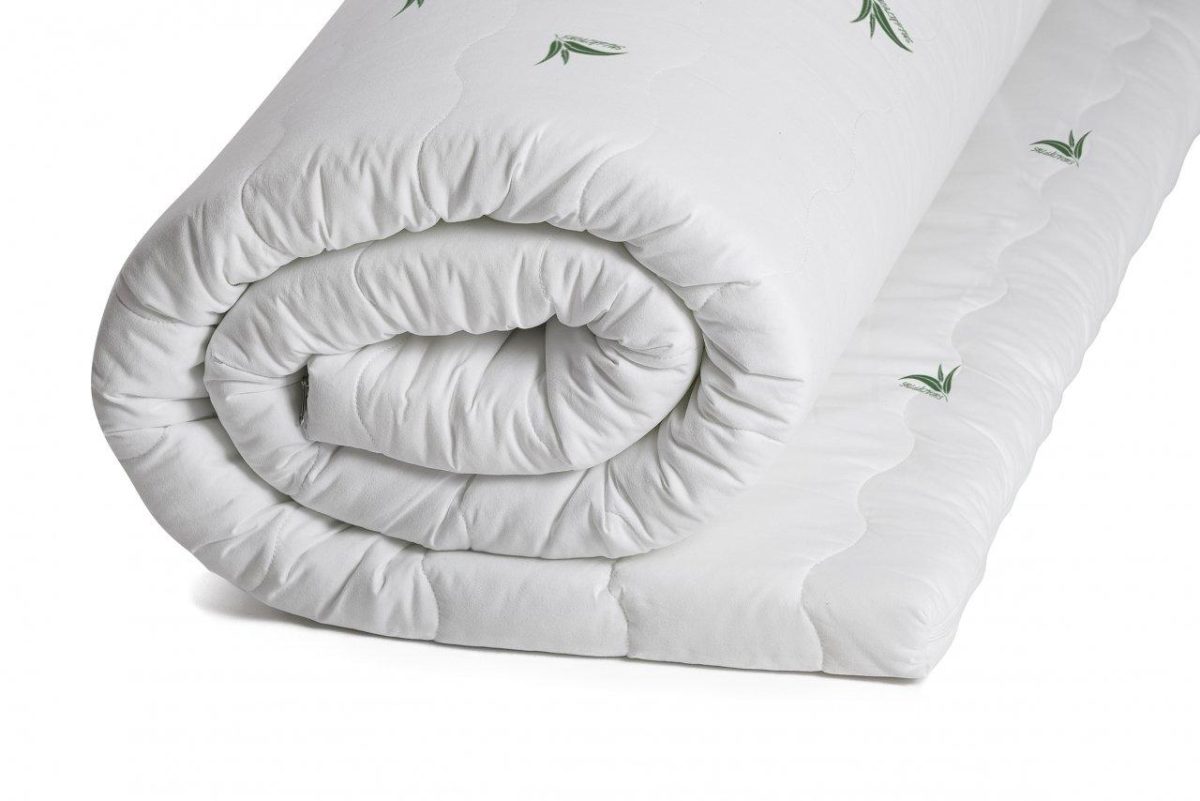 Topper saltea Memory Eucalyptus 160x190cm