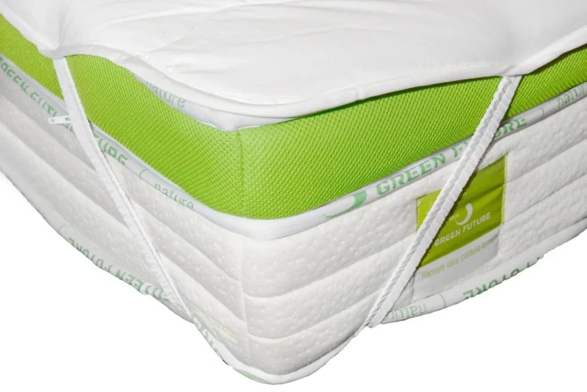 Protecție de saltea Bambus 140x200cm Nature