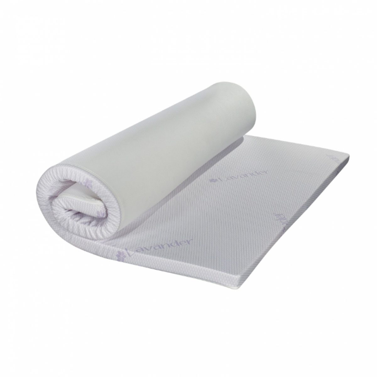 Topper saltea Memory 90x200 Lavanda Therapy 7 zone de confort 5 cm