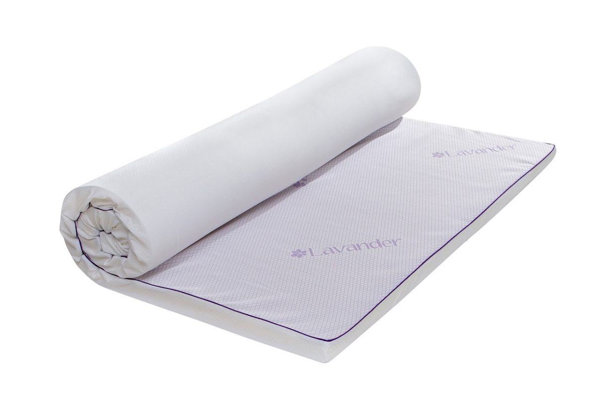 Topper saltea Memory 120x200cm Lavanda Therapy 5 cm