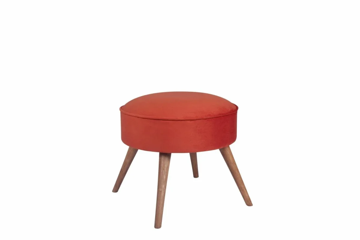 TABURET HEINNER ROTUND ALIZ RED