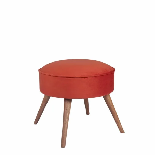 TABURET HEINNER ROTUND ALIZ RED