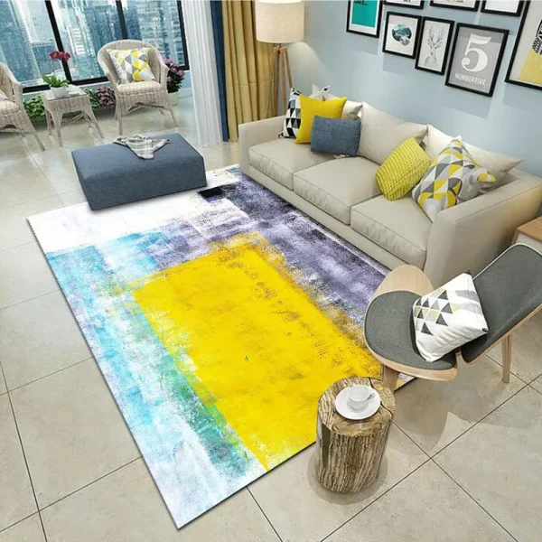 Covor Heinner cu print digital 3D 200x300cm Sun