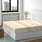 Cearceaf cu elastic 140x200cm Dantel Ecru Deluxe Pucioasa