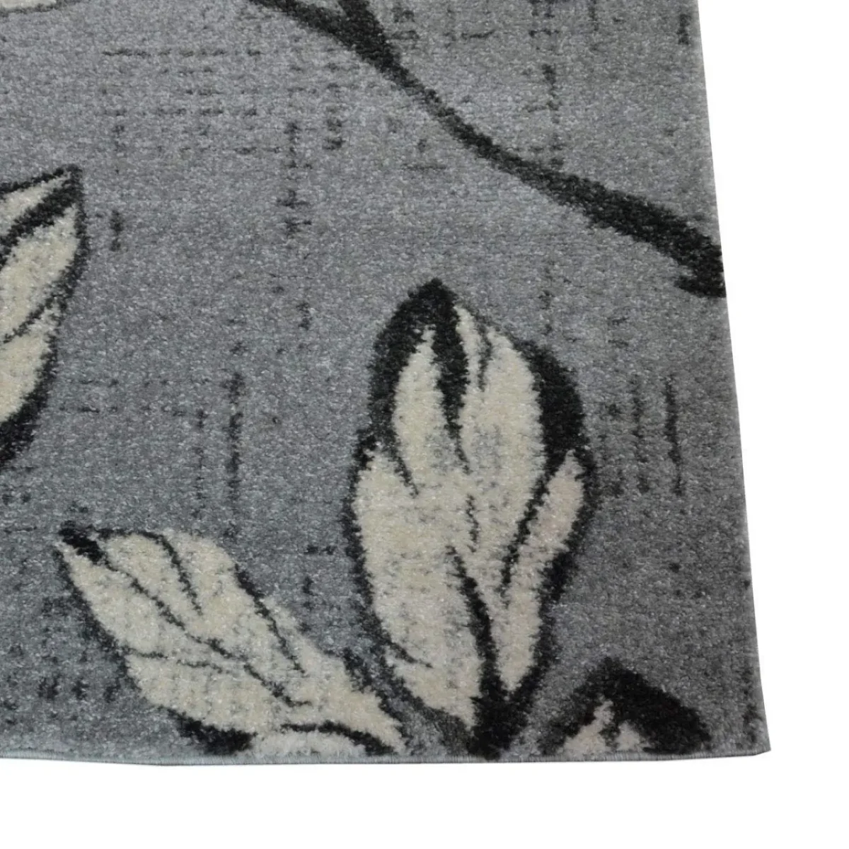 Covor 160x230cm 100% polipropilena Specter Grey Flower Floorita