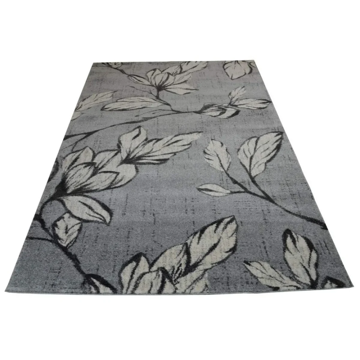 Covor 160x230cm 100% polipropilena Specter Grey Flower Floorita