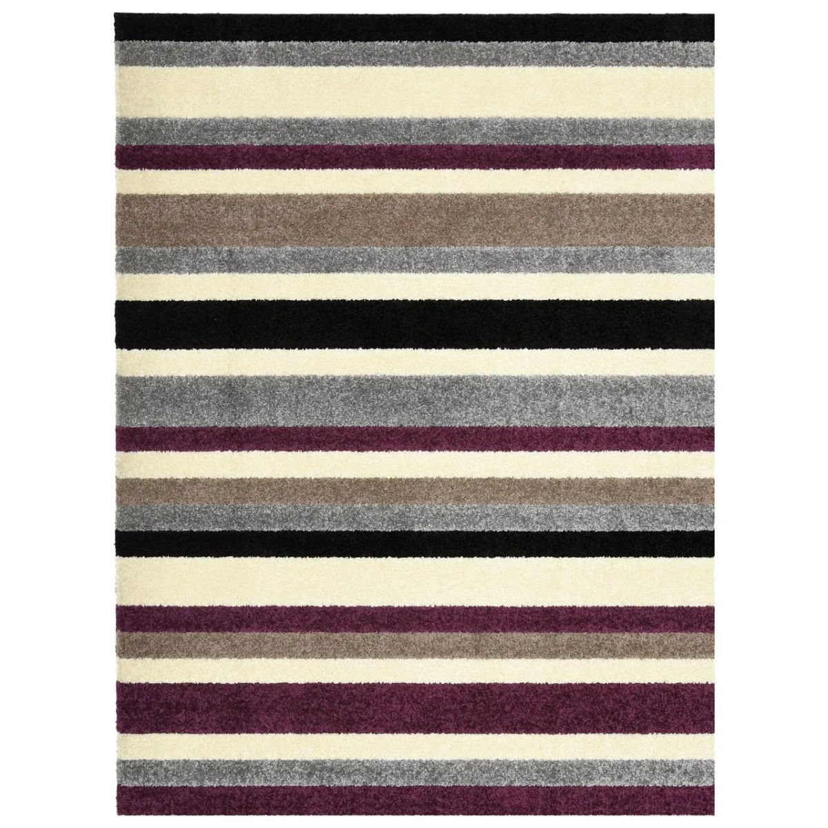 Covor 160x120cm 100% polipropilena Stark Silver Aubergine Bedora