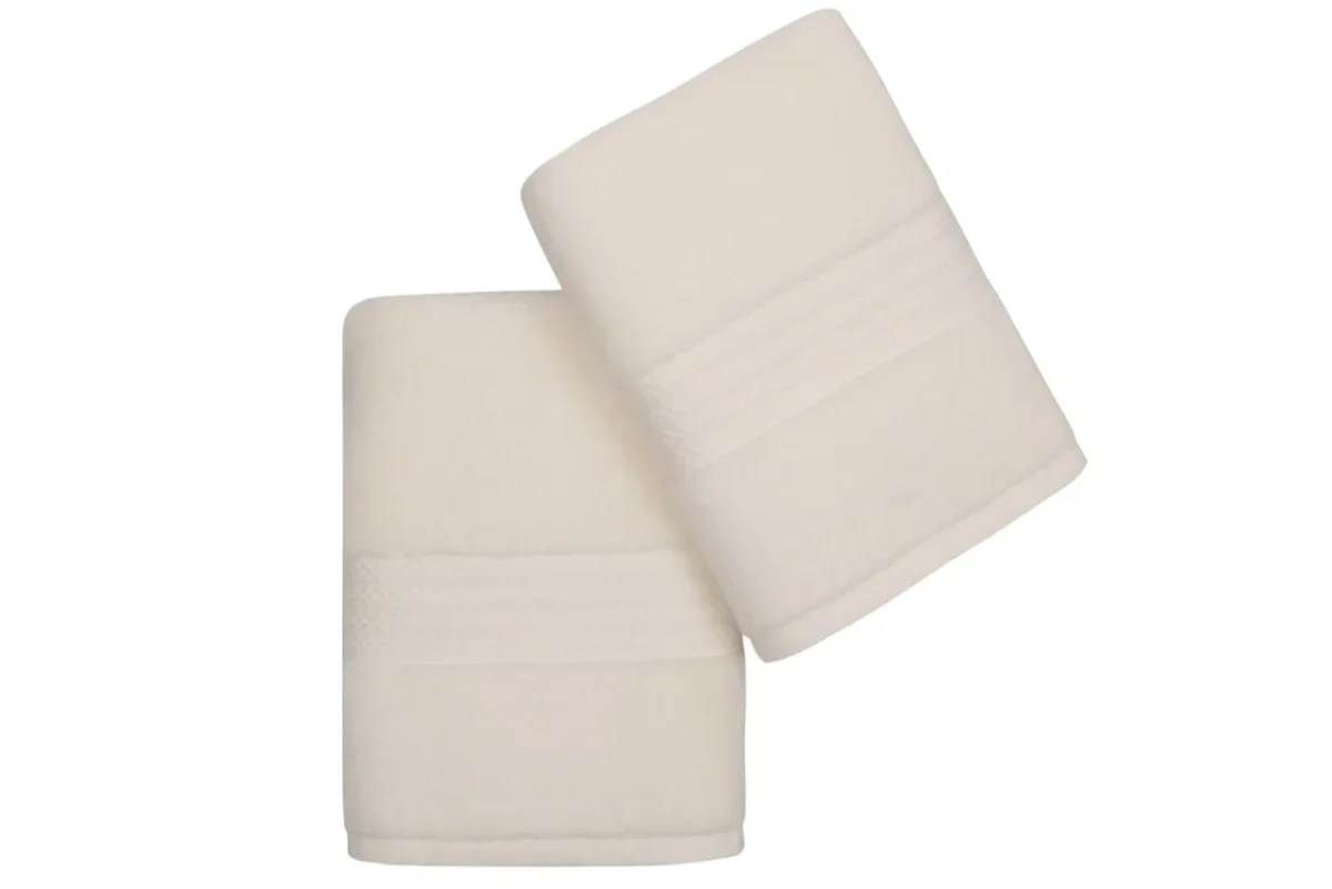 Set 2 prosoape de maini 50x90cm 100% bumbac Hobby Mira
