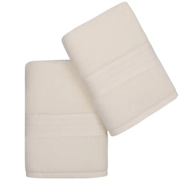 Set 2 prosoape de maini 50x90cm 100% bumbac Hobby Mira