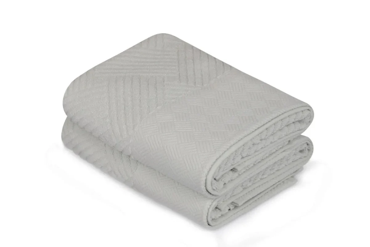 Set 2 prosoape de maini 50x90cm 100% bumbac Saheser Esse Bordur