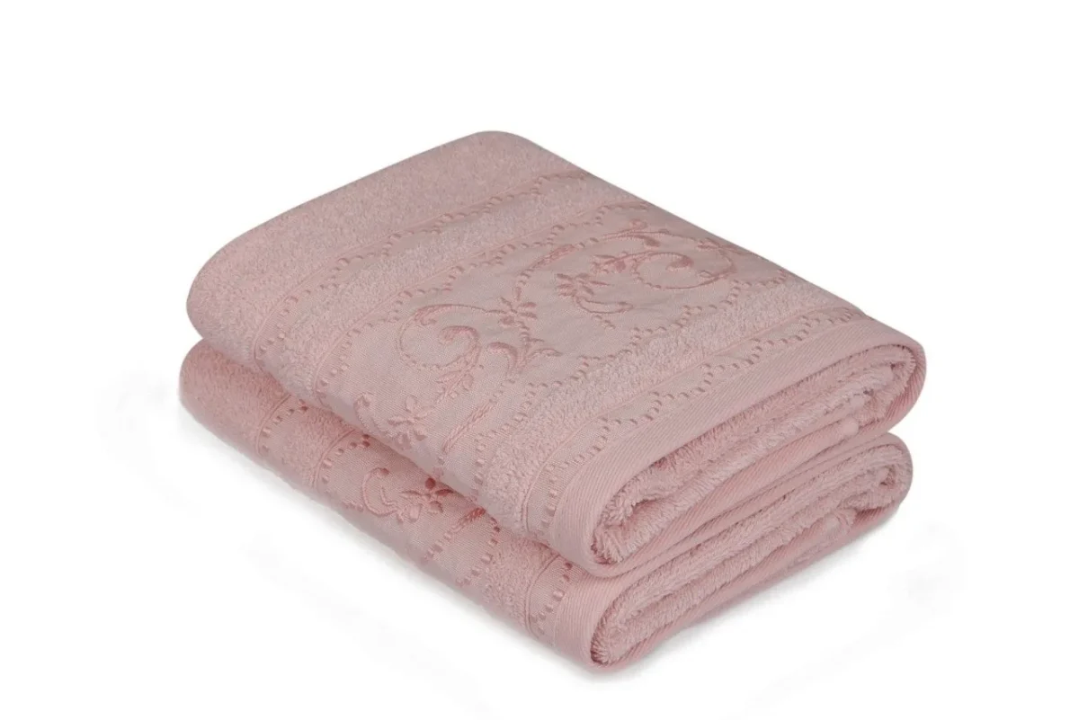 Set 2 prosoape de maini 50x90cm 100% bumbac Soft Kiss Lucca