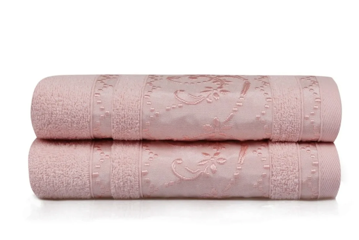 Set 2 prosoape de maini 50x90cm 100% bumbac Soft Kiss Lucca