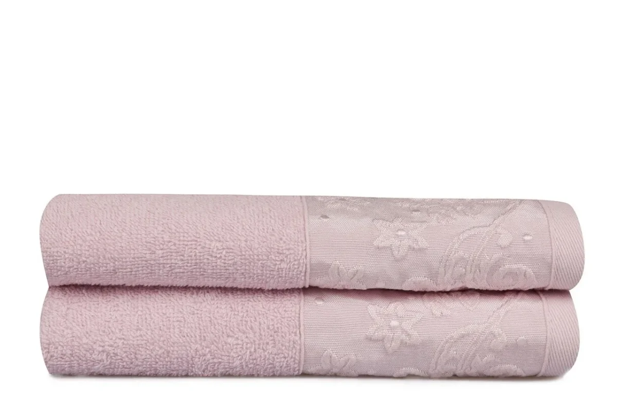 Set 2 prosoape de maini 50x90cm 100% bumbac Soft Kiss Saltanat