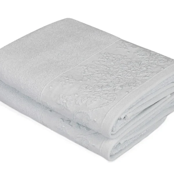 Set 2 prosoape de maini 50x90cm 100% bumbac Soft Kiss Saltanat