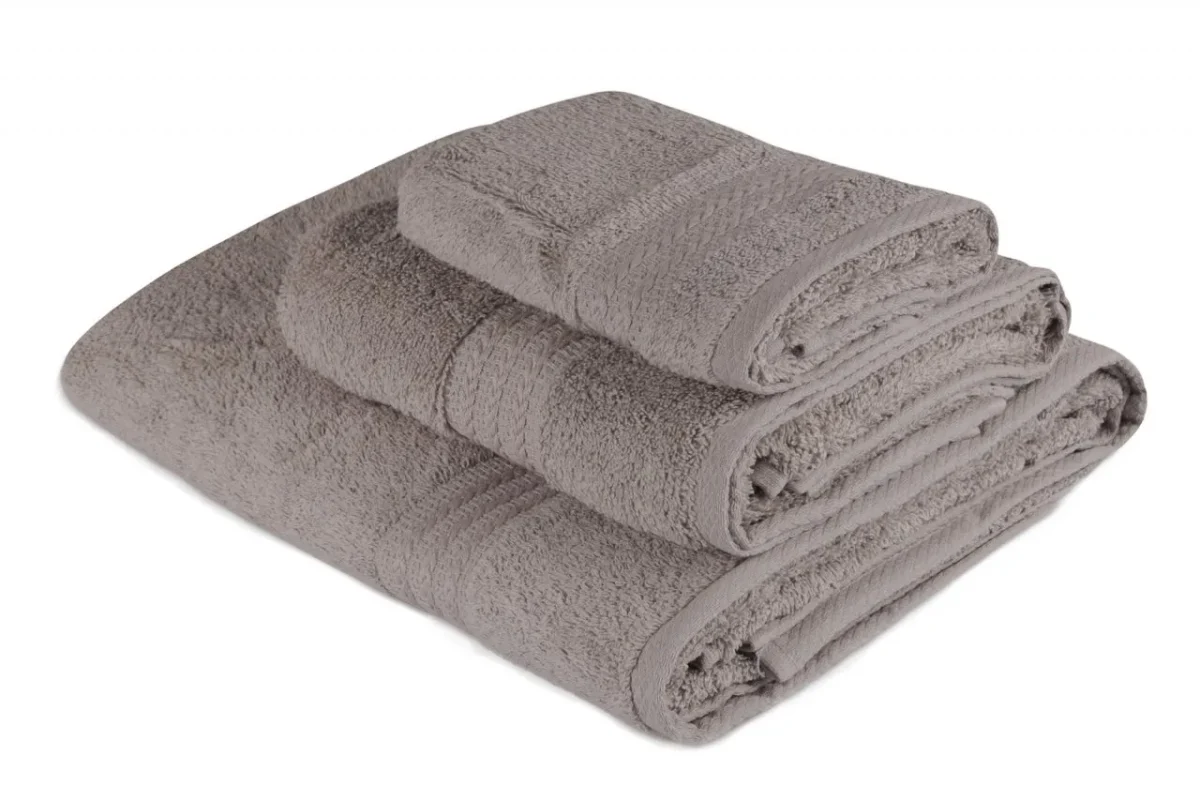 Set 3 prosoape de baie 100% bumbac Simplicity Hobby
