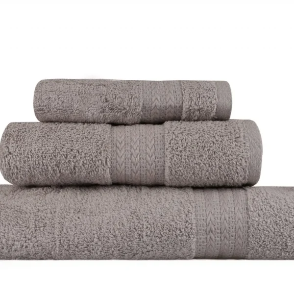 Set 3 prosoape de baie 100% bumbac Simplicity Hobby