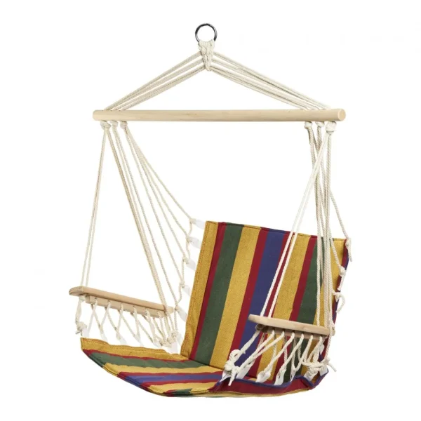 Hamac Heinner 86x52cm Purple&Yellow Stripes