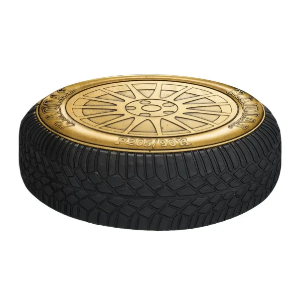 COVORAS INTRARE CAUCIUC 40X60cm WHEEL GOLDEN