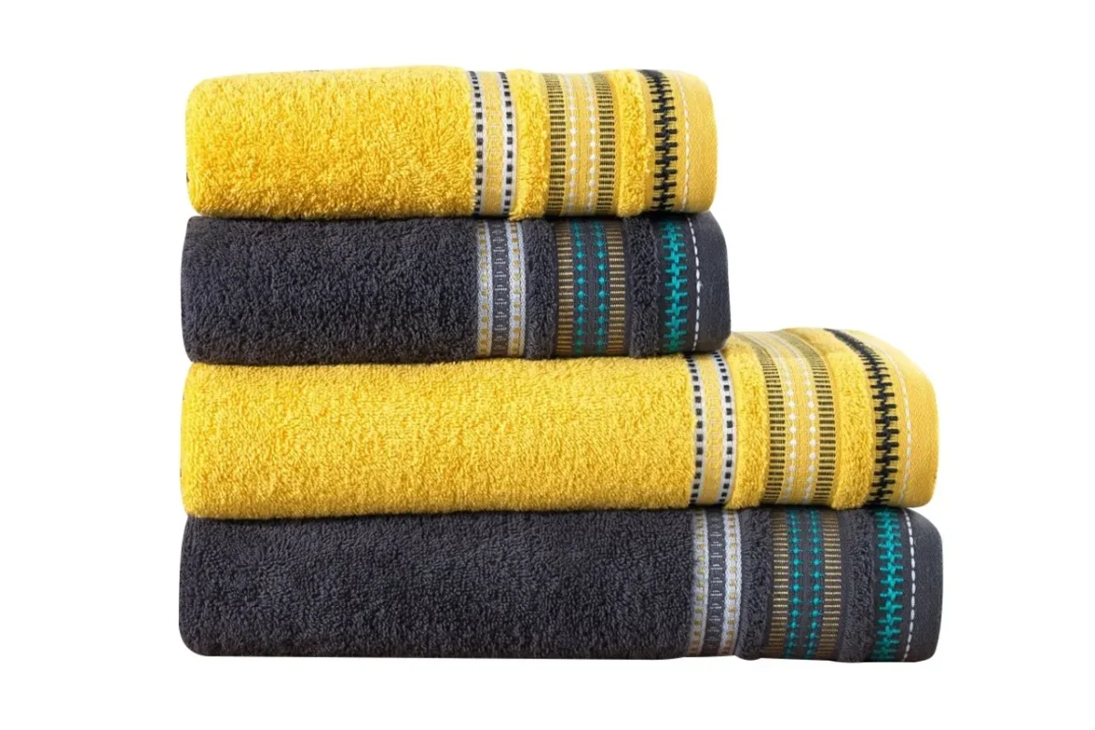 Set 4 prosoape 100% bumbac 420 gsm Bedora Evmila