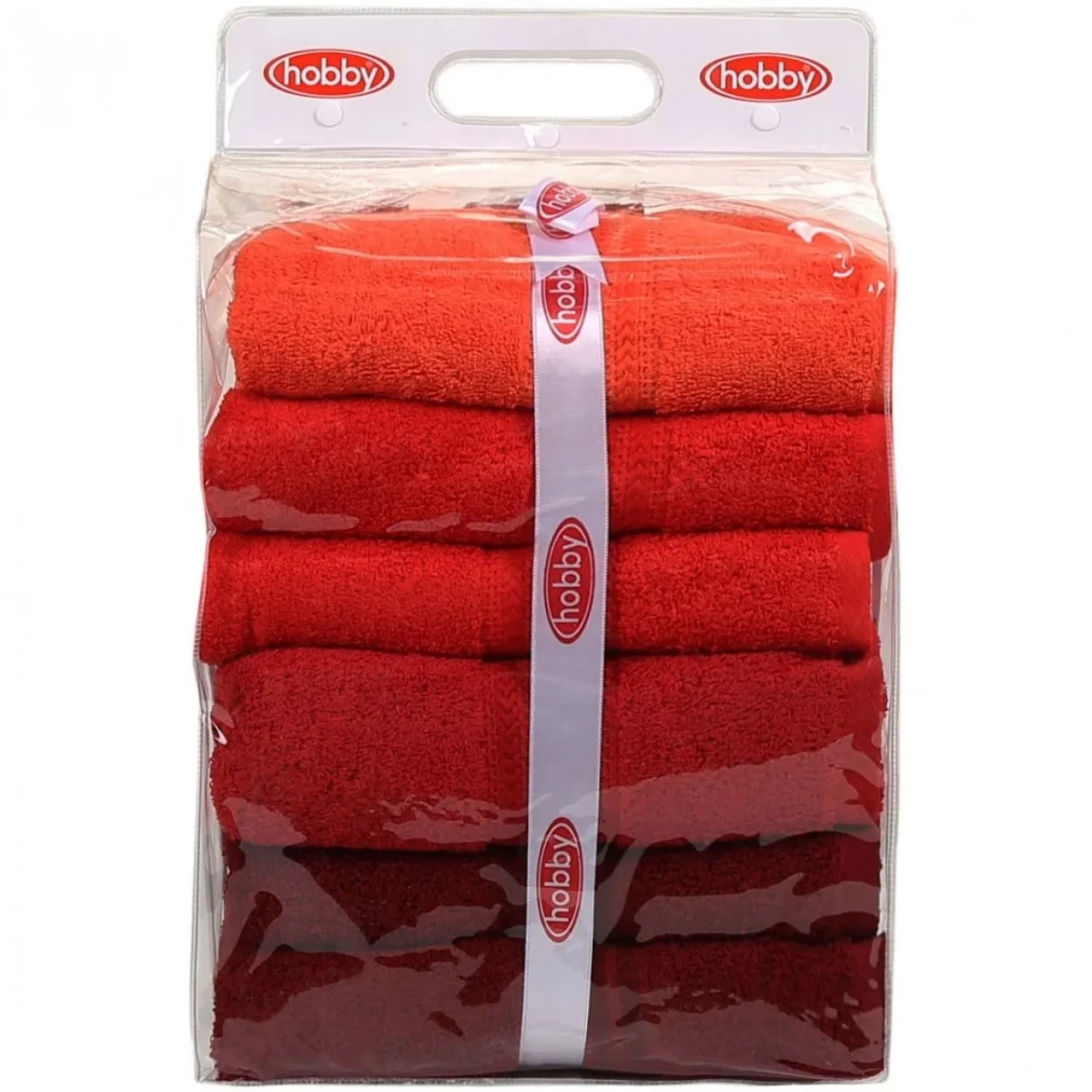 Set 4 prosoape 70x140cm 100% bumbac Hobby