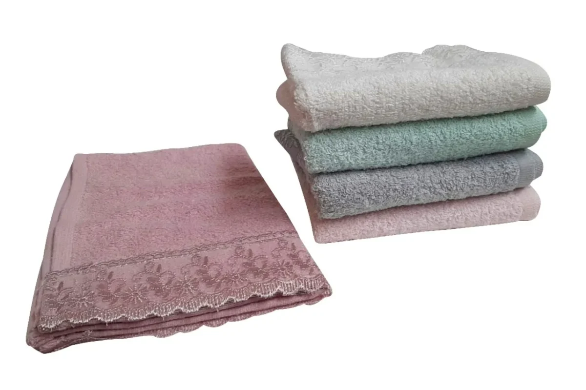 Set 5 prosoape 30x50cm 100% bumbac 400gsm Bedora Lace